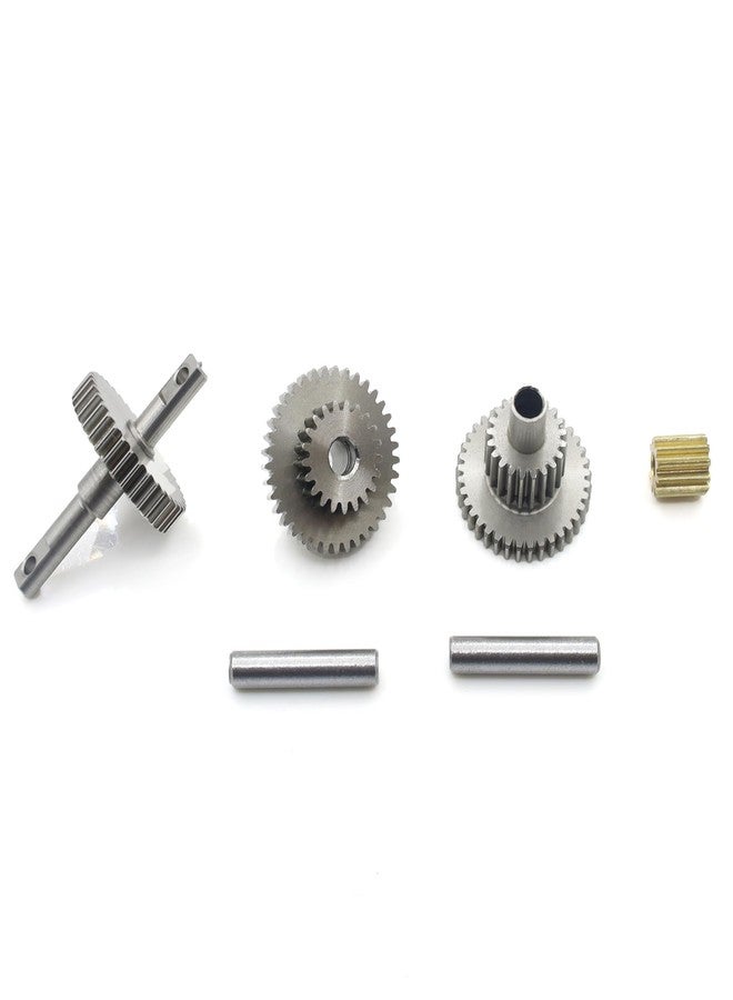 Raflot Stainless Steel 9.7:1 Overdrive Transmission Gear Set with 11 Tooth Motor Pinion for TRX4M 1/18 RC Crawler Car Upgrade - Image 1